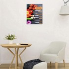 Картина на холсте "Правила нашей кухни - овощи" 38х48 см - Фото 4