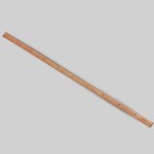 Метр деревянный, 100 см (см/дюймы) - фото 7756454