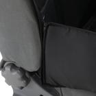 Автогамак для перевозки животных на переднее сидение с дополнительными карманами, черный, 3 слоя с ПВХ600 , чехол на подголовник - Фото 5