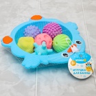 Развивающие тактильные мячики Крошка Я «Цыпленок тазик», в наборе 6 шт., с пищалкой, МИКС - Фото 6