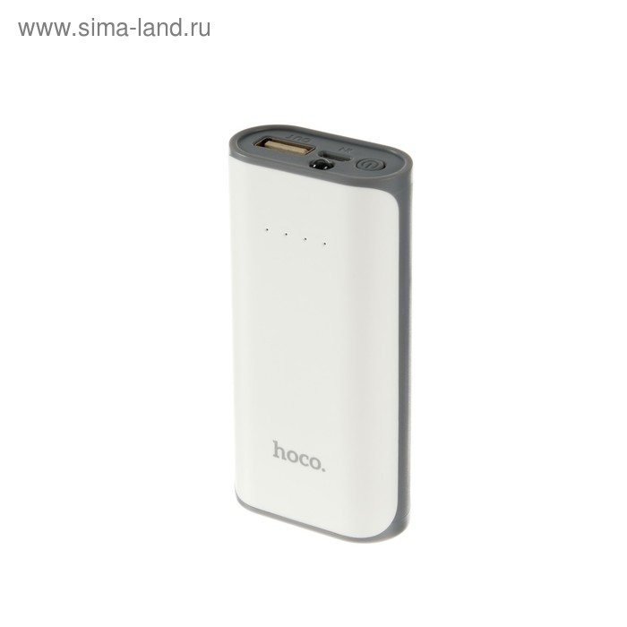 Внешний аккумулятор Hoco B21 Xiao Nai, 5200 mAh, белый - Фото 1