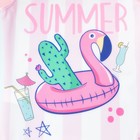 Купальник детский KAFTAN "Summer", рост 98-104 (30), розовый - Фото 3