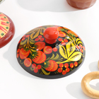 Креманка на ножке «Варенье», 20×13 см, дерево хохлома - Фото 6