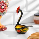 Конфетница дерево «Лебедь»,14×11×7 см, хохлома - Фото 2