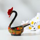 Конфетница дерево «Лебедь»,14×11×7 см, хохлома - Фото 4