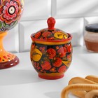 Банка для хранения сыпучих продуктов «Чайница», 11×9 см, хохлома, дерево - Фото 2