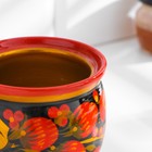 Банка для хранения сыпучих продуктов «Чайница», 11×9 см, хохлома, дерево - Фото 5