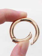 Кольцо-карабин, d=25/35 мм, толщина - 5 мм, 5 шт., цвет золотой - Фото 4