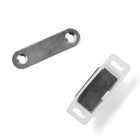 Магнит мебельный M001P, 41×13, маленький, прозрачный - Фото 5