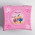 Шкатулка музыкальная «Розовый ларец», 15×9×13.5 см - Фото 4