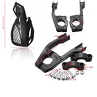 Защита рук на руль мотоцикла, пластик, чёрный, набор 2 шт. - Фото 2