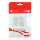 Зажим под лобовое стекло, 7.5×4 см, пластик, прозрачный - Фото 4