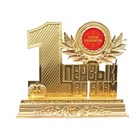 Наградная фигура «Золотой руководитель», 12 х 10 х 3,2 см, металл - фото 7756471