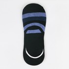 Набор мужских носков-невидимок MINAKU 3 пары, размер 40-41 (27 см) - Фото 3