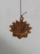 Музыка ветра «Ганеша в лотосе», 3 колокольчика, 40 см - фото 23521937