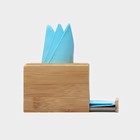 Салфетница Доляна «Комфорт», 12×9 см, бамбук - Фото 2