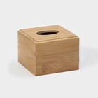 Салфетница Доляна «Комфорт», 12×9 см, бамбук - Фото 4