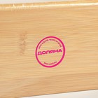 Салфетница Доляна «Комфорт», 12×9 см, бамбук - Фото 8