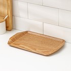 Поднос для завтрака Доляна «Заря», 30×20 см, дерево - Фото 2