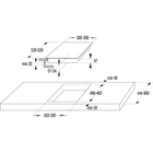 Варочная поверхность Gorenje ECT322ORAB, электрическая, 2 конфорки Hi-Light, чёрная - Фото 5