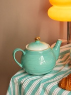 Заварочный чайник Доляна «Млечный путь», 900 мл, фарфор, бирюзовый - Фото 13