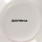 Сахарница Доляна «Млечный путь», 330 мл, с ложкой, фарфор, бирюзовая - Фото 8