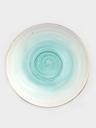 Чайная пара Доляна «Млечный путь», 2 предмета: чашка 220 мл, блюдце d=13.5 см, фарфор, бирюзовая - Фото 4