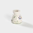 Подставка для яйца Доляна «Зелёный сад», 4.5×5 см, фарфор - Фото 4