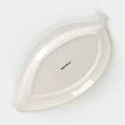 Блюдо Доляна «Зелёный сад», 28×14.5×2 см, фарфор, белое - Фото 4