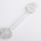 Блокиратор для дверей и ящиков Крошка Я, гибкий, силиконовый, 5 шт., прозрачные - Фото 4