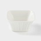 Форма для запекания Доляна «Маффин», 250 мл, 11×5 см, керамика, белая - Фото 3