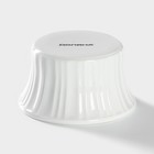 Рамекин Доляна «Маффин», 150 мл, d=8.7 см, керамика, белый - Фото 3