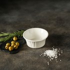 Рамекин Доляна «Маффин», 150 мл, d=8.7 см, керамика, белый - Фото 5