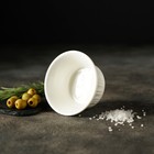 Рамекин из жаропрочной керамики Доляна «Маффин», 150 мл, d=8,7 см, цвет белый - фото 4301037