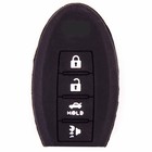 Чехол на ключ автомобильный Skyway, силиконовый, INFINITI, 4 кнопки, S05701035