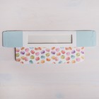 Коробка для макарун, кондитерская упаковка «Make life sweet», 18 х 5.5 х 5.5 см - Фото 4