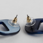 Серьги пластик «Альфа-Омега», треугольник в диске, цветные  (артикул 4689973)  большой выбор товаров оптом и в розницу по низким ценам с доставкой