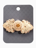 Зажим для кардигана «Восток», цвет коричневый в золоте 4690006