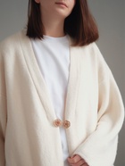 Зажим для кардигана «Цветы», коричневый в чернёном золоте - Фото 6