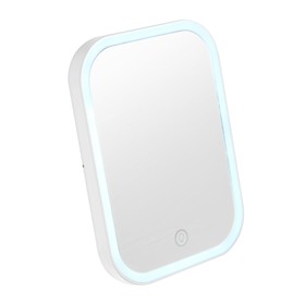 Зеркало ENERGY EN-703, LED подсветка регулируемая, 14 х 19 см, 4хААА 4836759