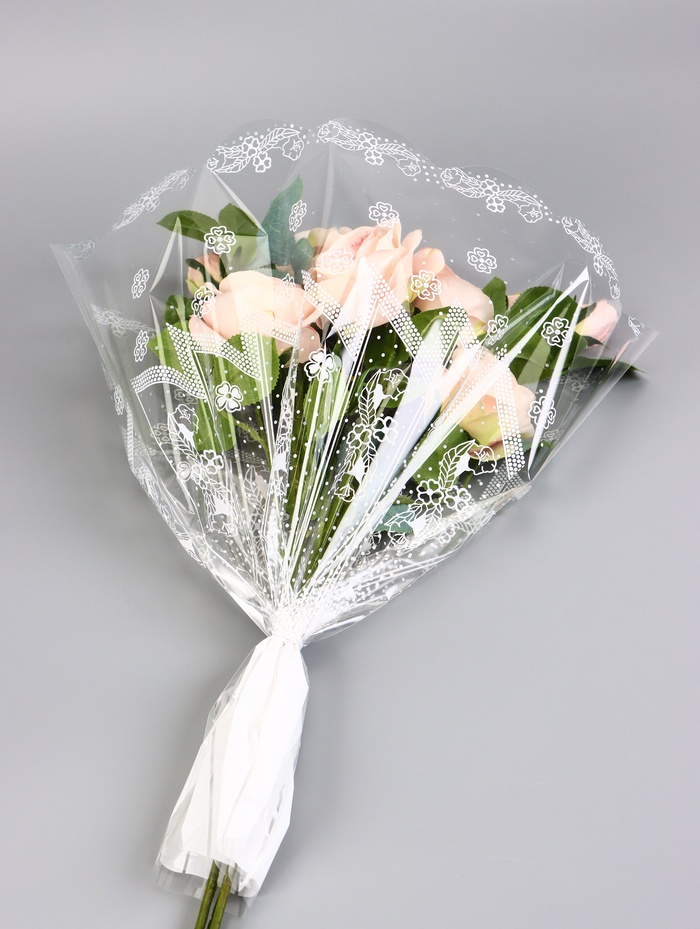 Пакет для цветов конус «Одесса», 45×50 см, МИКС - Фото 1