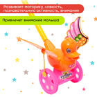 Каталка на палочке «Птичка», цвета МИКС - Фото 4