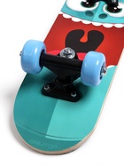 Скейтборд детский «Монстрик», 44×14 см, колёса PVC 50 мм, пластиковая рама, бирюзовый - Фото 7
