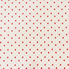 Пленка цветная флористическая «Мелкие сердца», красный, 70 см - Фото 2