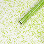 Пленка для цветов «Мошка», салатовая, 0.7×7.6 м, 40 мкм, 200 г - Фото 1