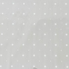 Пленка для цветов с белым рисунком "Горох", 0,7 х 7,6 м, 40 мкм, 200 г - Фото 2