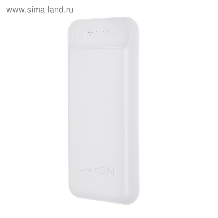 Внешний аккумулятор LuazON PB-29, Li-Pol, 10000 мАч, 2 USB, Type-C, microUSB, 2.1 A/1 A - Фото 1