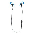 Наушники спортивные беспроводные, Luazon VBT 1.12, вакуумные, Bluetooth 4.1, с микрофоном, 80 мАч, чёрно-синие - Фото 5