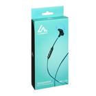 Наушники спортивные беспроводные, Luazon VBT 1.12, вакуумные, Bluetooth 4.1, с микрофоном, 80 мАч, чёрно-синие - Фото 8