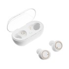 Наушники беспроводные Luazon VBT 1.20, вакуумные, Bluetooth 5.0, 300 мАч бокс, белые - Фото 2